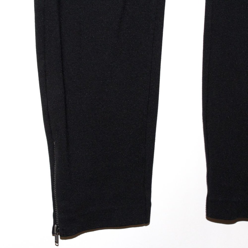 Talbots Technical Stretch Jersey Side Zip Black L… - image 5